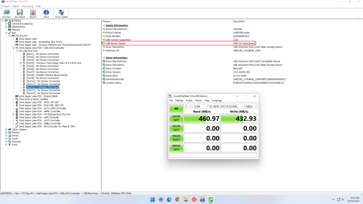 windows usb 3.0 speed