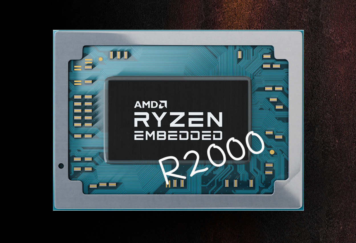 AMD unveils Ryzen Embedded R2000 Series processors with up to four cores, quad-display support