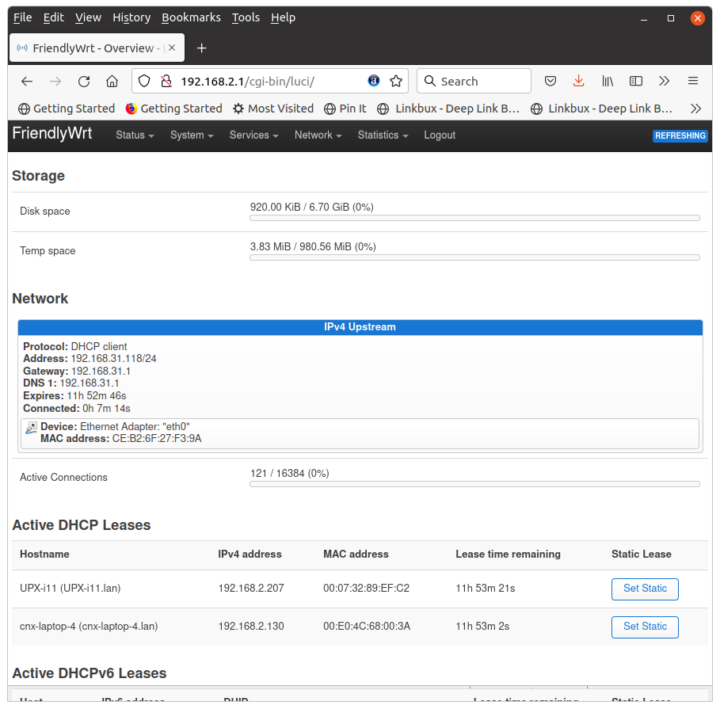 FriendlyWrt Network