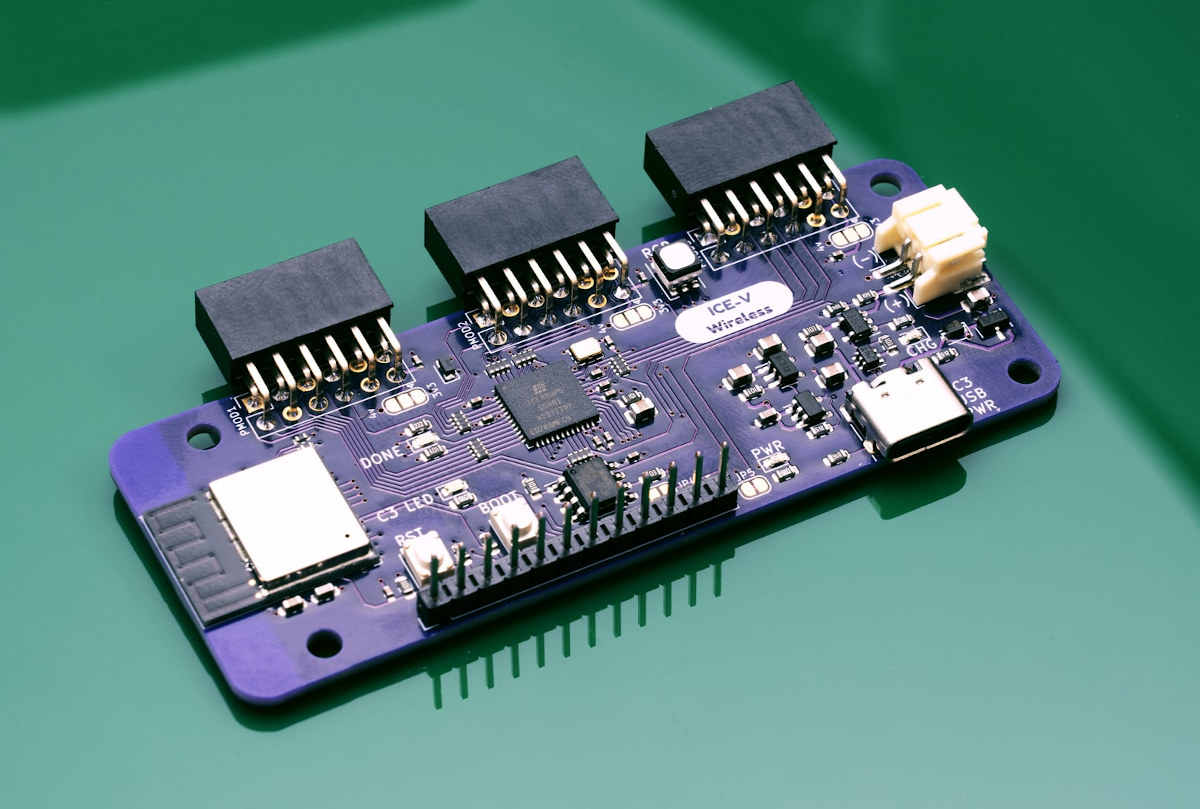 ICE-V Wireless board