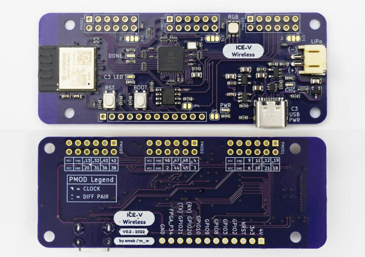 ICE40 FPGA & ESP32-C3 WiFi Module