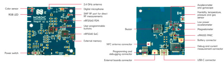 Nordic Thingy:53 chips & sensors