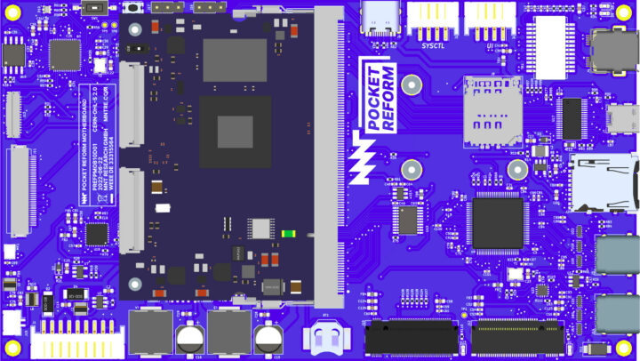 Pocket Reform motherboard