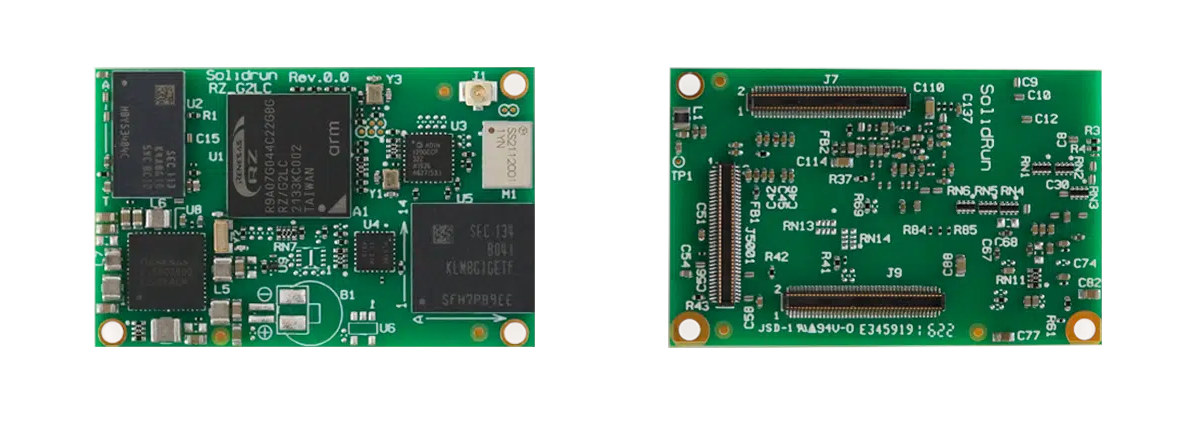 Renesas RZ/G2LC system-on-module