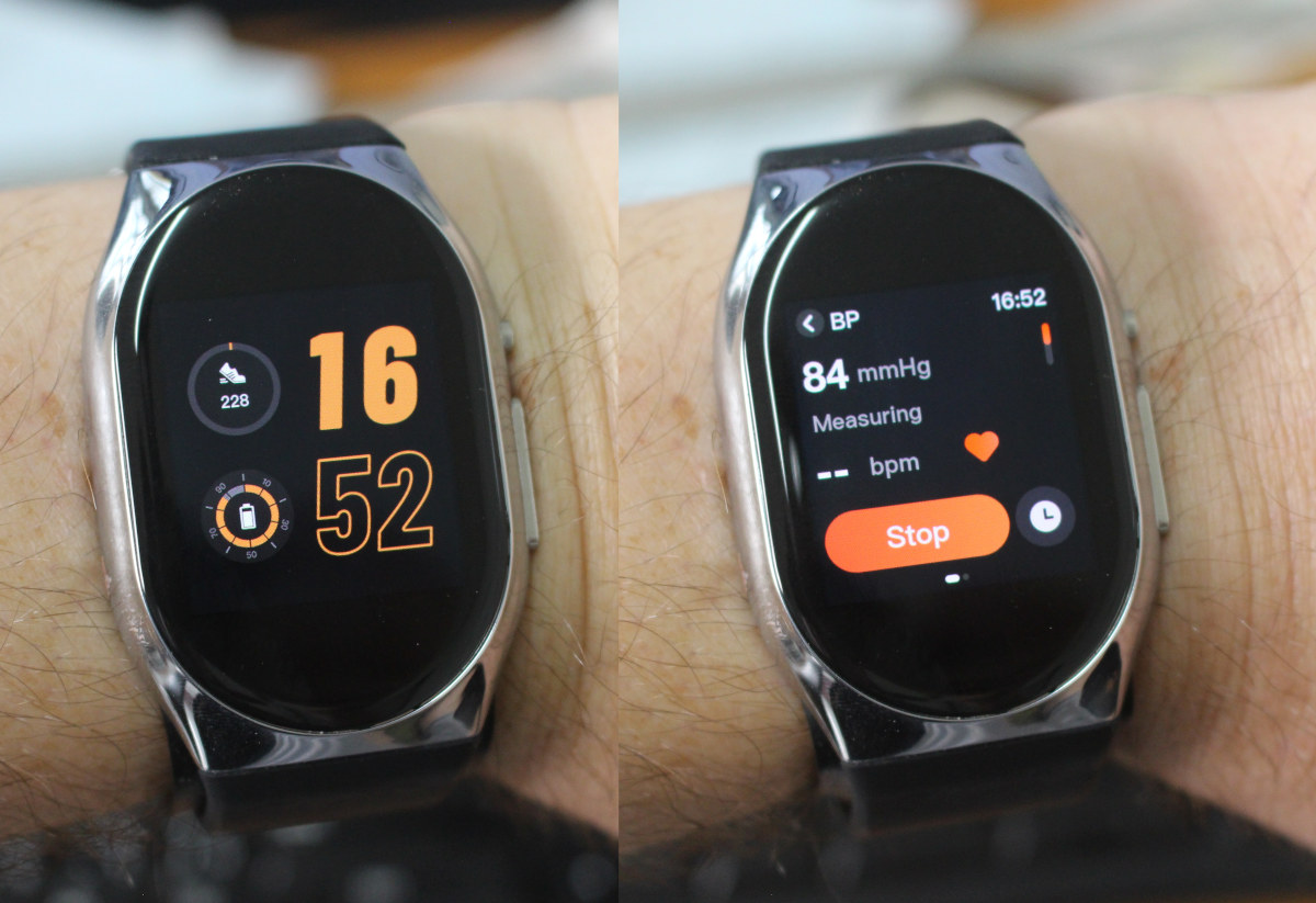 YHE BP Doctor Pro blood pressure smartwatch provides an all-in-one