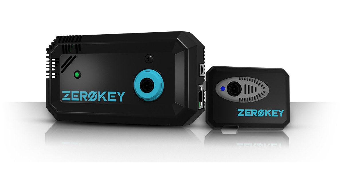 Zerokey Quantum RTLS anchor trackable device