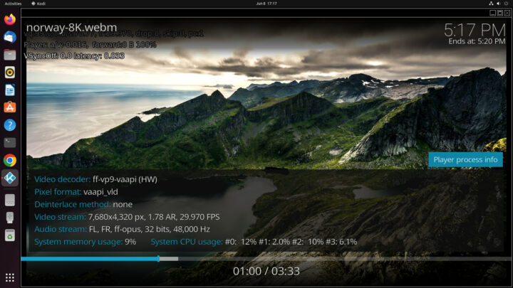 beelink sei8 ubuntu norway 8k kodi hardware