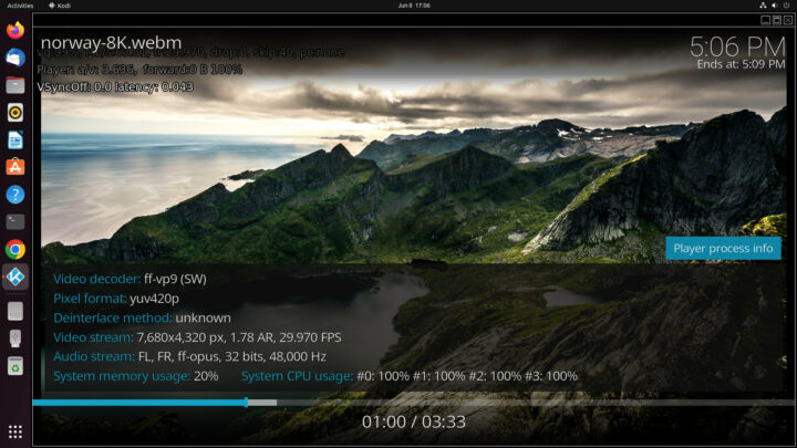 beelink ser3 ubuntu norway kodi 8k software