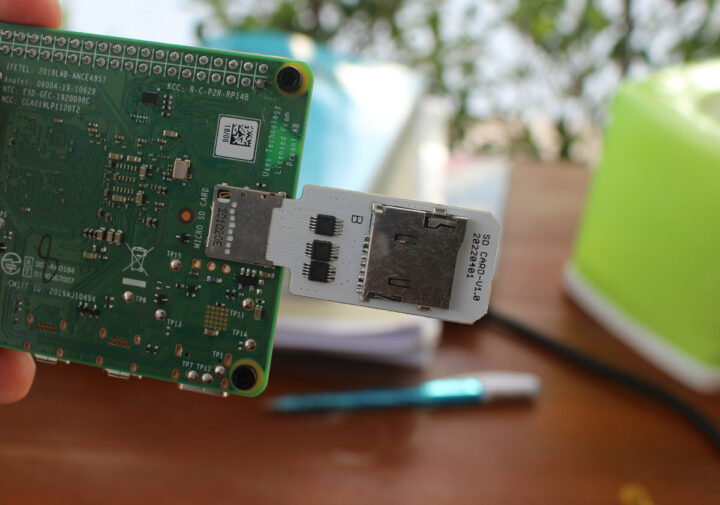 Adaptador microSD doble para Raspberry Pi