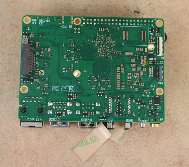 ROCK 5B M.2 socket camera display connectors