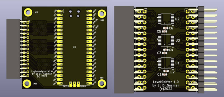 Raspberry Pi Pico Level Shifter board