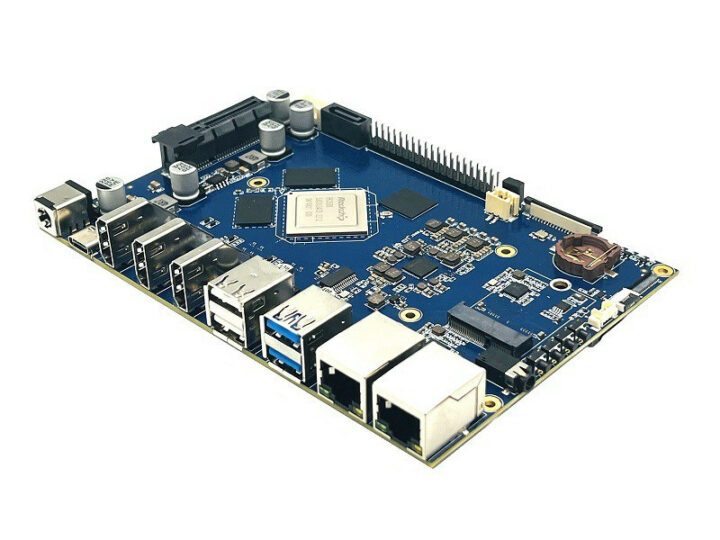 Rockchip RK3588 board dual Ethernet SATA PCIe