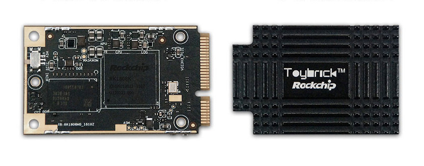 Toybrick RK1808 mPCIe AI accelerator card