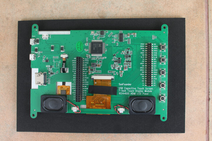 USB capacitive touchscreen board