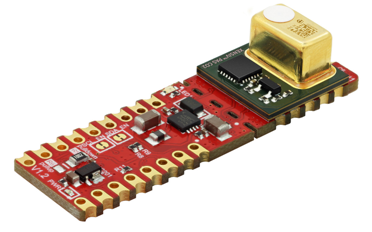 Infineon XENSIV PAS CO2 Shield2Go board