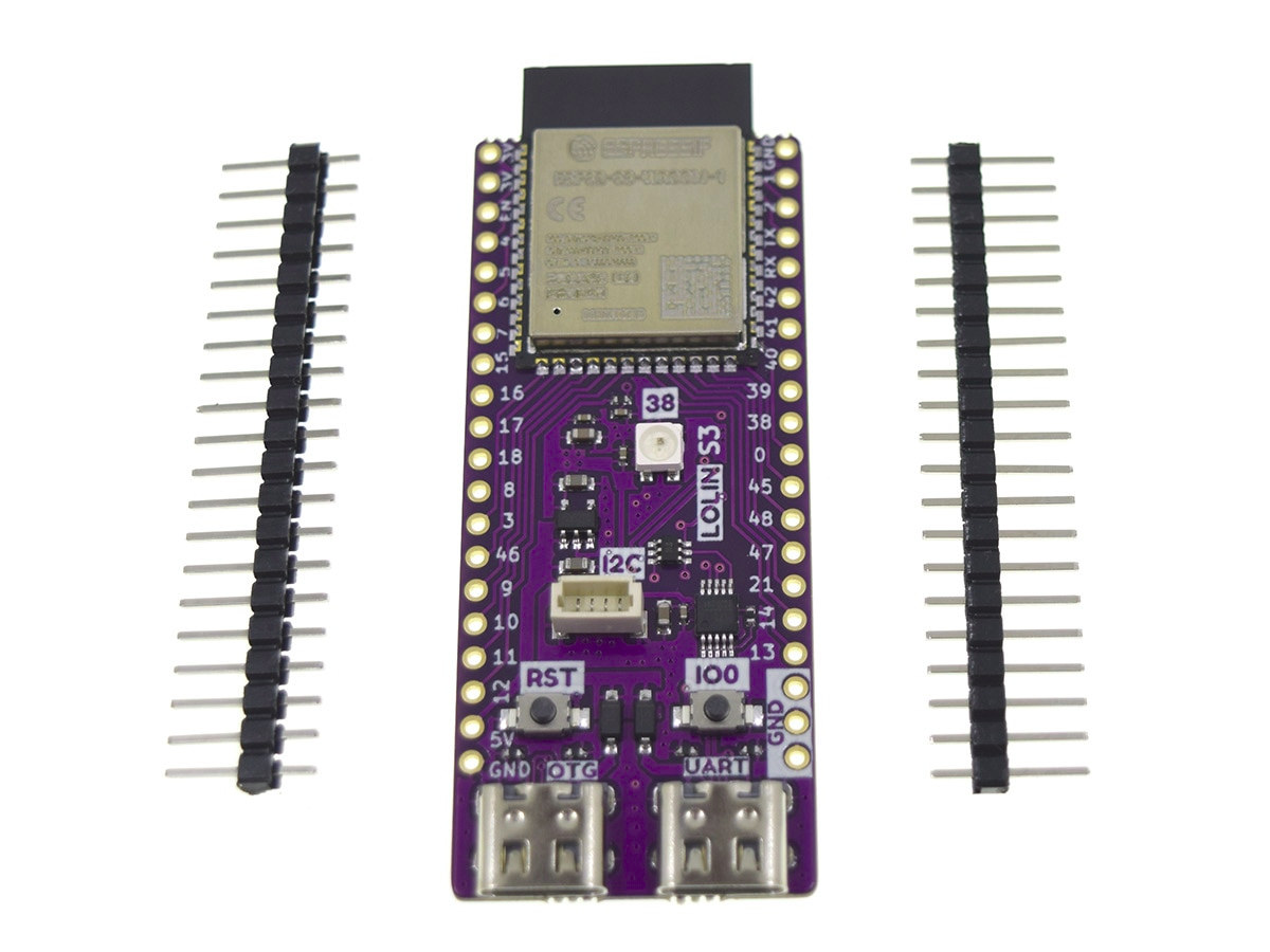 $7 Lolin S3 ESP32-S3 board ships with MicroPython firmware - CNX