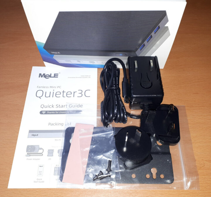 MeLE Quieter3C power supply user manual