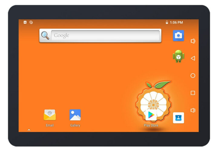Orange Pi 4 LCD touchscreen