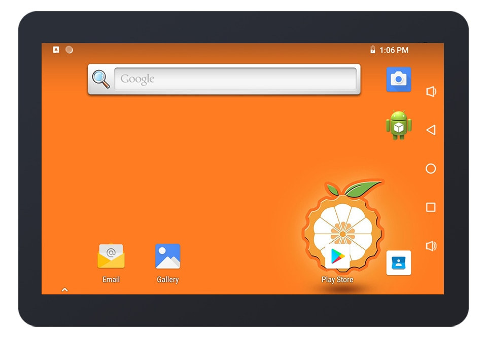 Orange Pi 4 LCD touchscreen