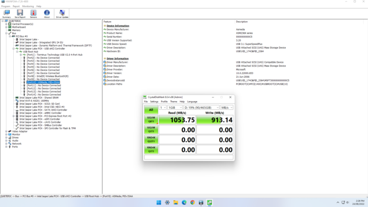 Quieter3C windows usb 3 1 10Gbps