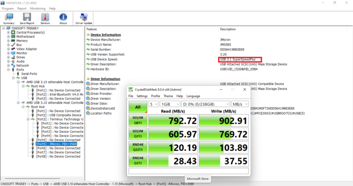 Speed S3 mini pc USB 1 Windows 11 Pro