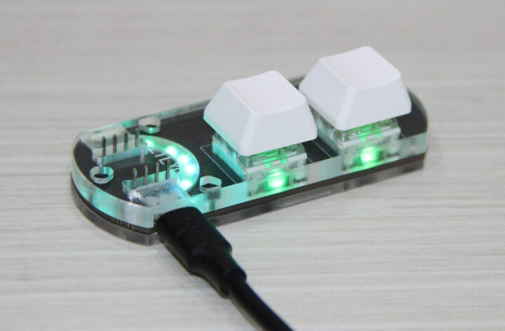 T-Encoder Shield keypad with RGB LEDs