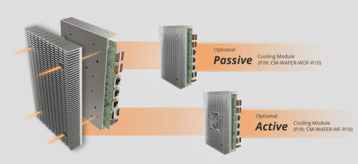Active vs passive cooling module