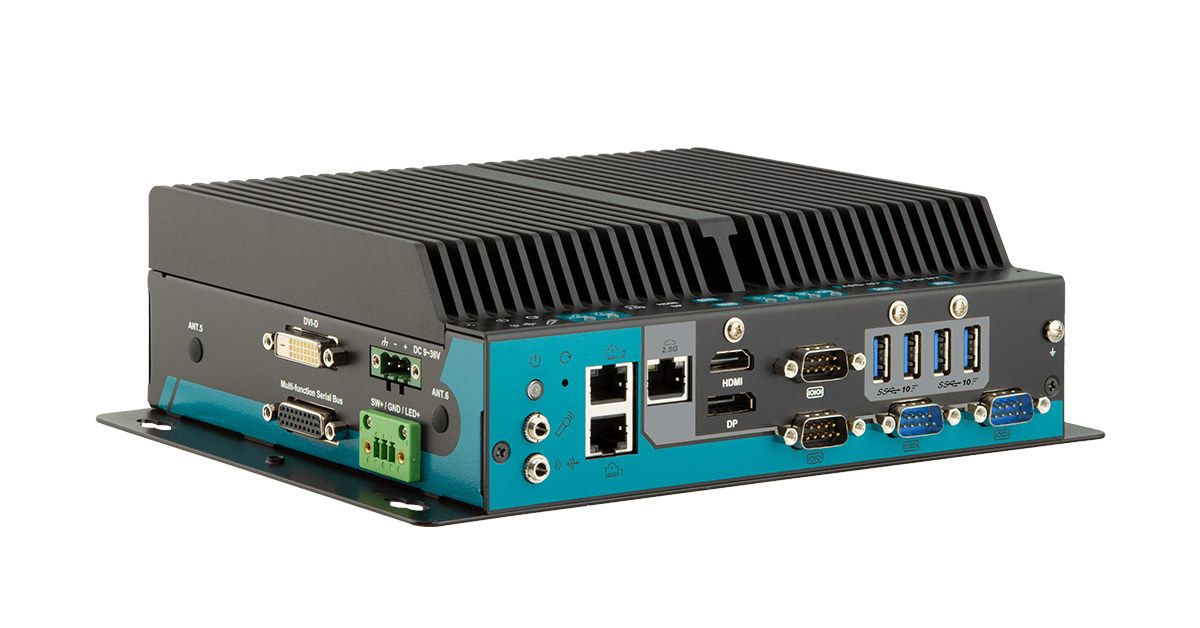 9 36V DC fanless rugged mini pc