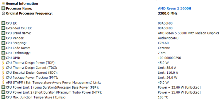 AMD Ryzen TDP Power Limits