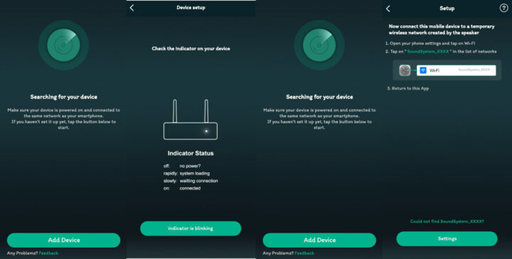 Arylic 4STREAM WiFi connection