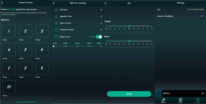 Arylic S50 Pro Settings