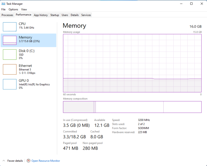 Beelink SEi11 Pro dual-band memory