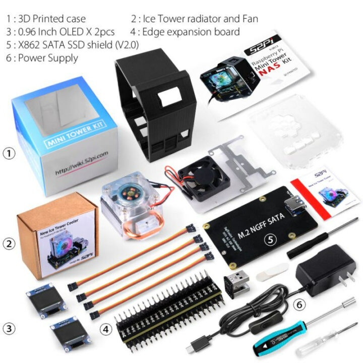 DIY NAS SSD Raspberry Pi 4