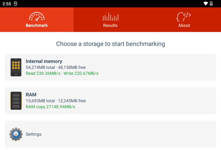 Khadas Edge2 Android 12 eMMC flash performance