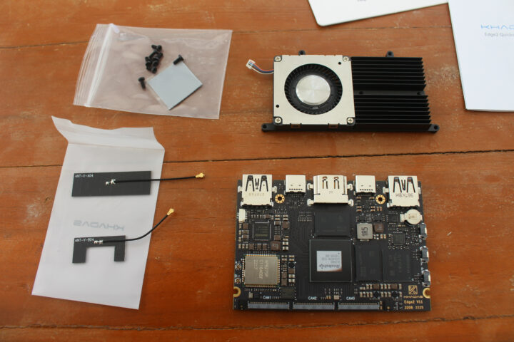 Khadas Edge2 heatsink fan