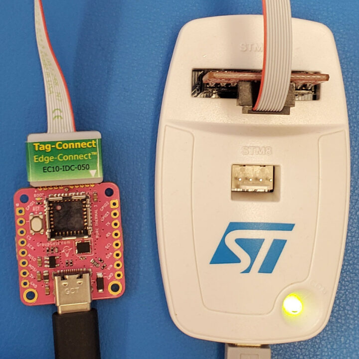 PureThermal 3 board Tag Connector FPGA