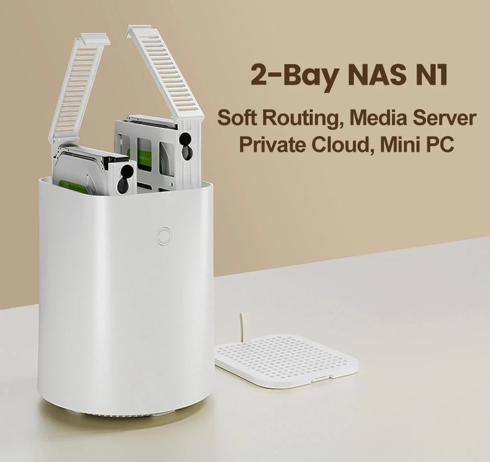 Topton 2 Bay NAS N1