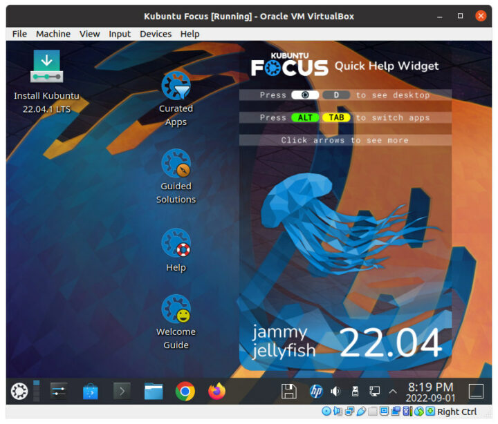 Try Kubuntu Focus