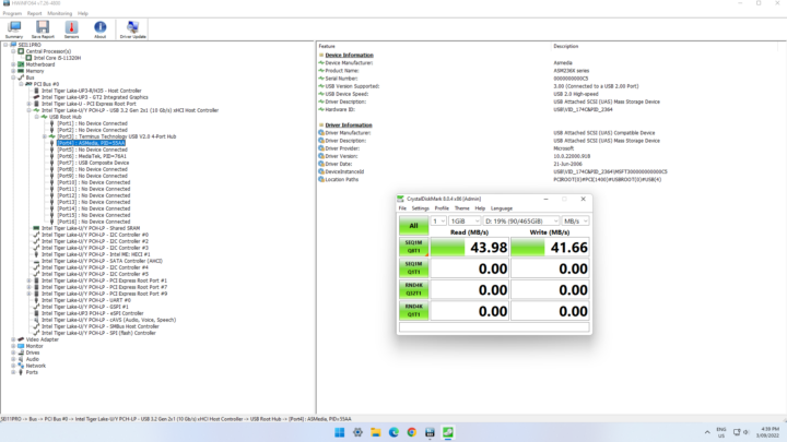 Windows black USB ports 2.0 480 Mbps