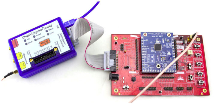 power analysis & fault injection tool STM32F Target Board