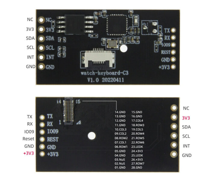 watch-keyboard-C3 board