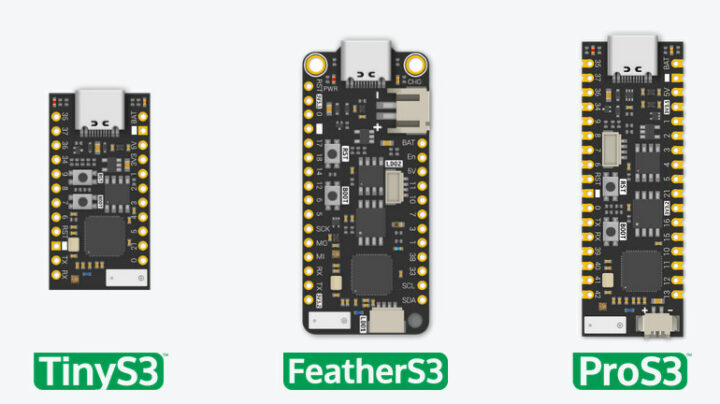 Unexpected Maker TinyS3 FeatherS3 ProS3