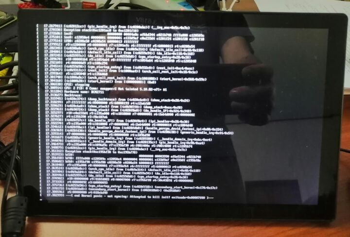 e-con systems camera kernel panic