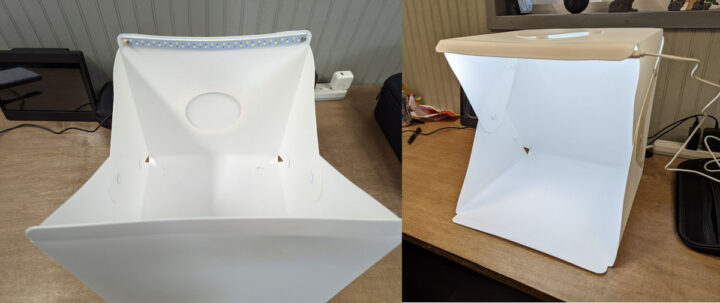 3D scanning camera box