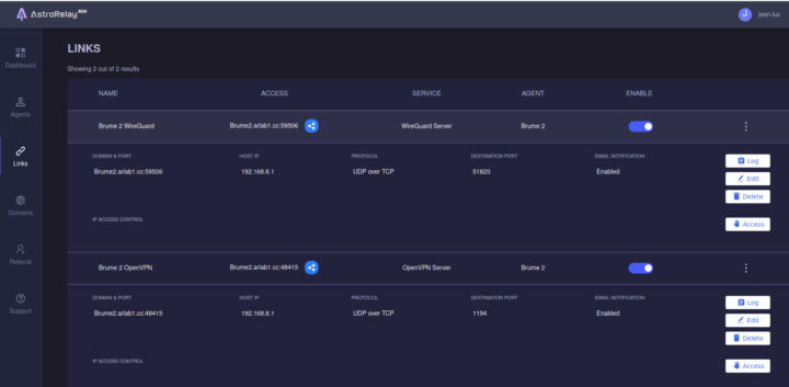 AstroRelay Links