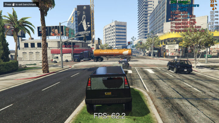 Beelink SEi12 Windows 11 GTAV 1280