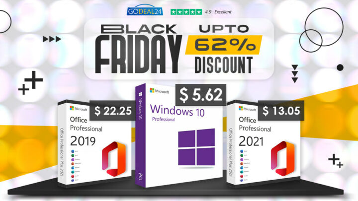 Black Friday 2022 Windows 10 Microsoft Office