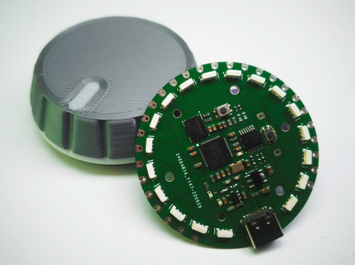 Raspberry Pi RP2040 rotary encoder board