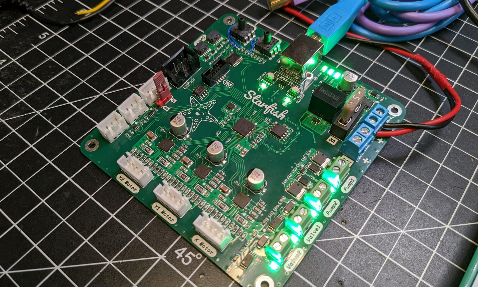 StarFish Raspberry Pi RP2040 PnP control board