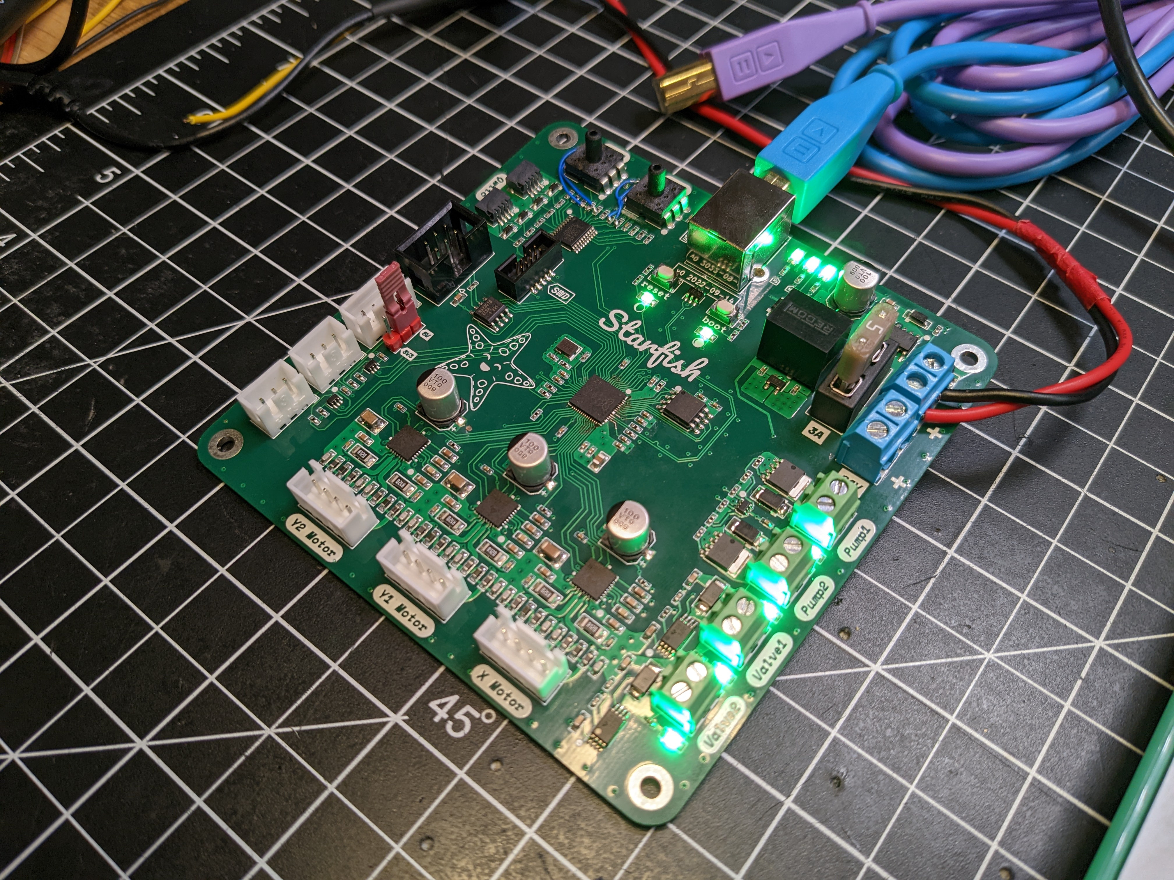 StarFish Raspberry Pi RP2040 PnP control board